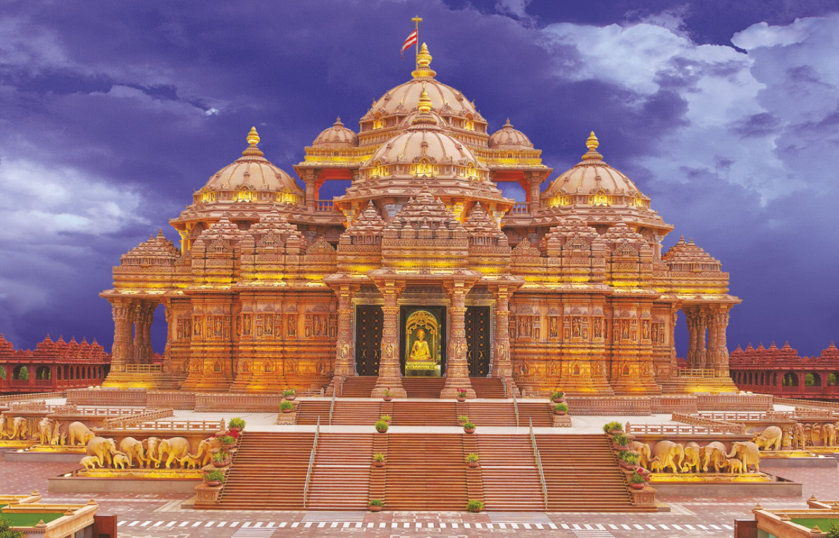 akshardham temple best place to visit in gujarat